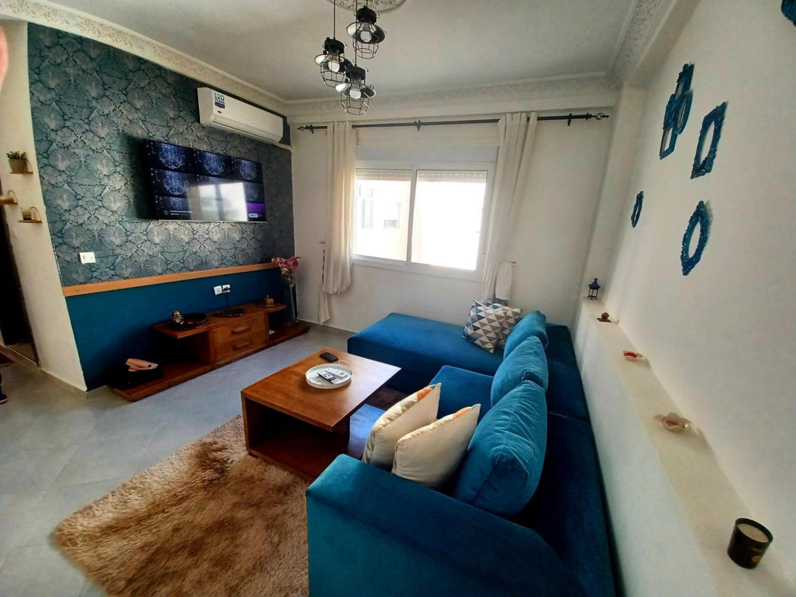 Excellent Rapport Qualite Prix Pour Cet Appartement 3 Etoiles 2P Tout Confort Clim Reversible Residence Golf Mesnana Tanger Luaran gambar